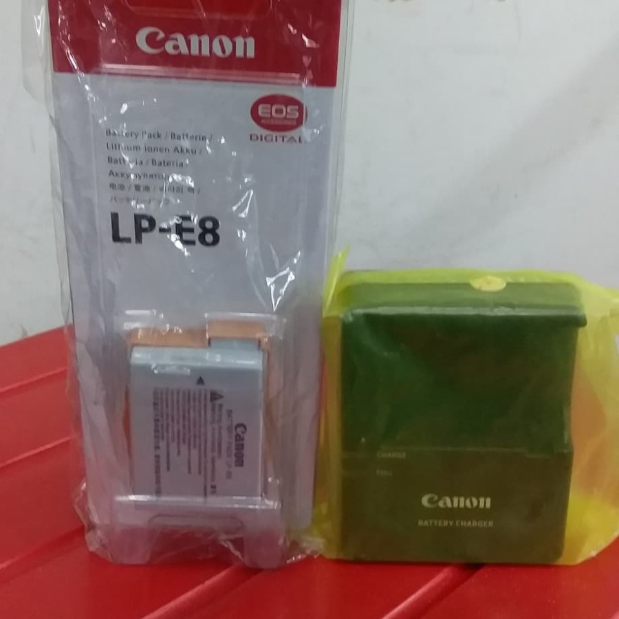 Baterai dan Charger Canon Eos 550D.650D.600D.700D kw1 Kualitas Super