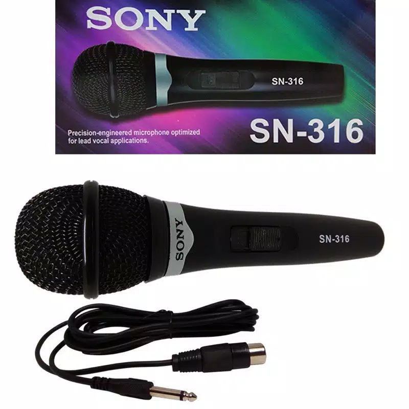 0MIC KABEL SONY SN 316 MICROPHONE MIC MIK KABEL SONY