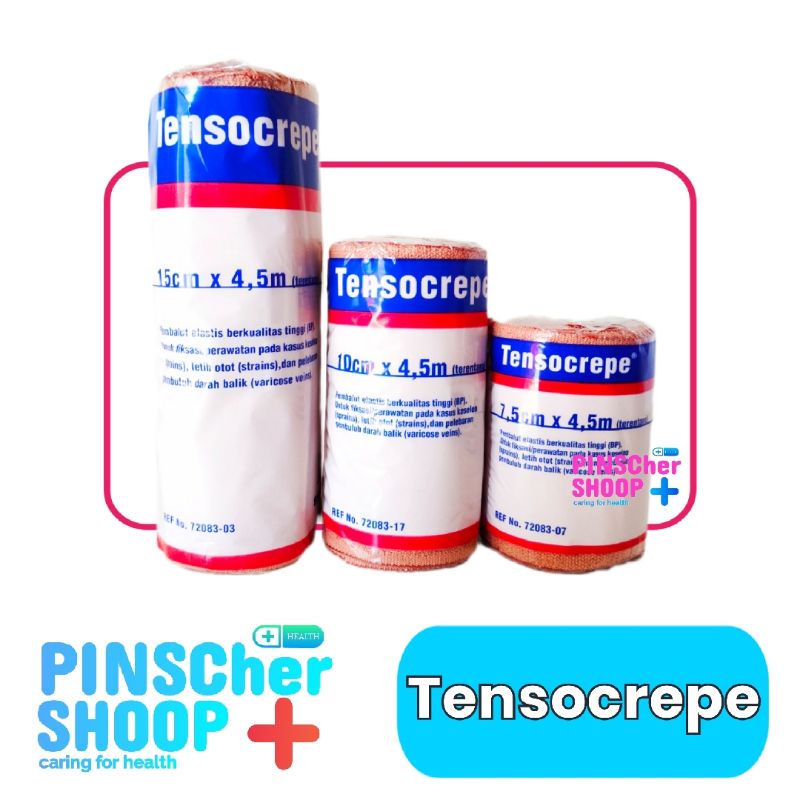 Tensocrepe Verban Elastis Bandage Perban BSN