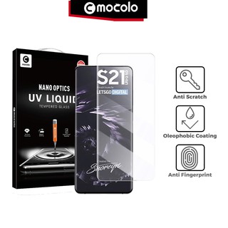 Tempered Glass Samsung Galaxy S21 Ultra Plus Mocolo UV Glass Full Cover