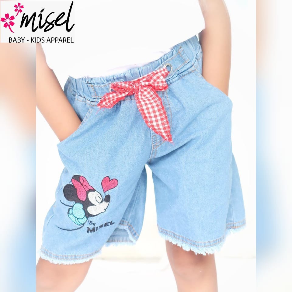 CELANA ANAK PEREMPUAN SOFT JEANS USIA 1-9 TAHUN