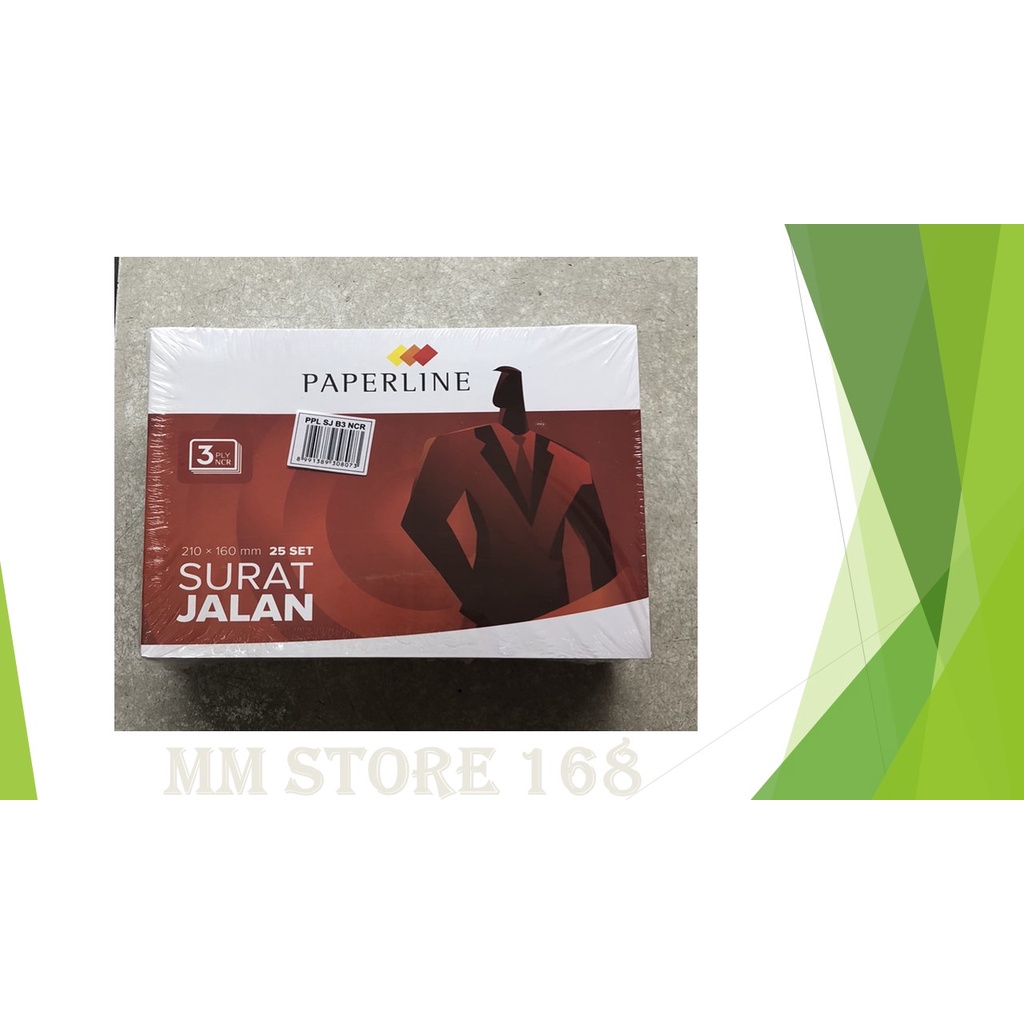 

Surat Jalan Besar Rangkap 3 / 3 Ply NCR Merk Paperline ( Isi 10 buah )