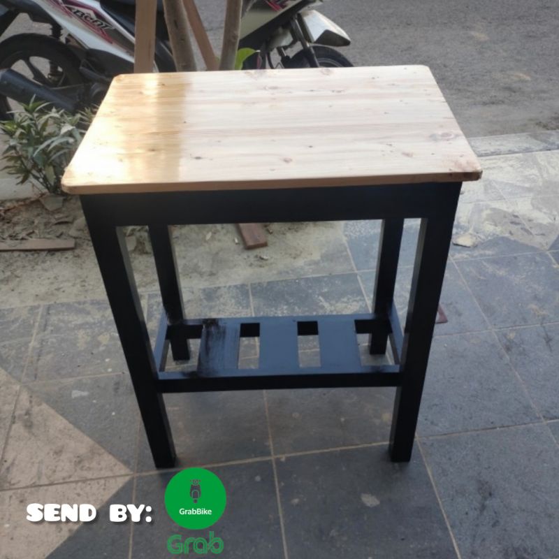 meja aquarium kayu jati belanda