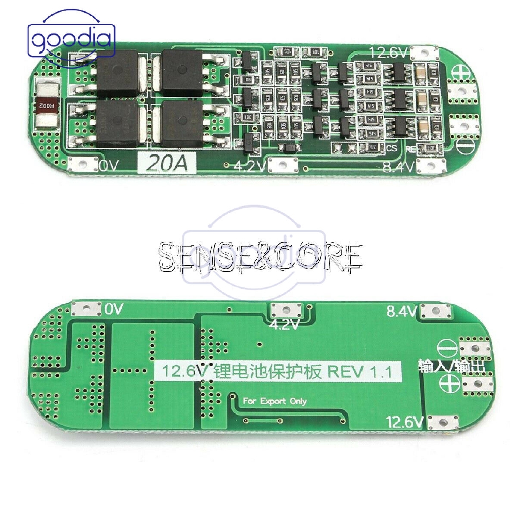 ✈【Fast/COD】✈ 4/5/20/30A 3S Li-ion Lithium Battery 18650 Charger PCB BMS Protect Board Cell S