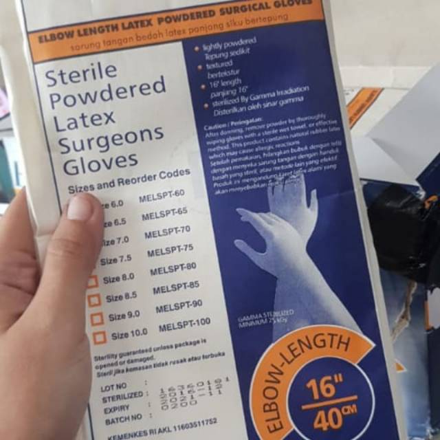 Sarung tangan obgyn remedi