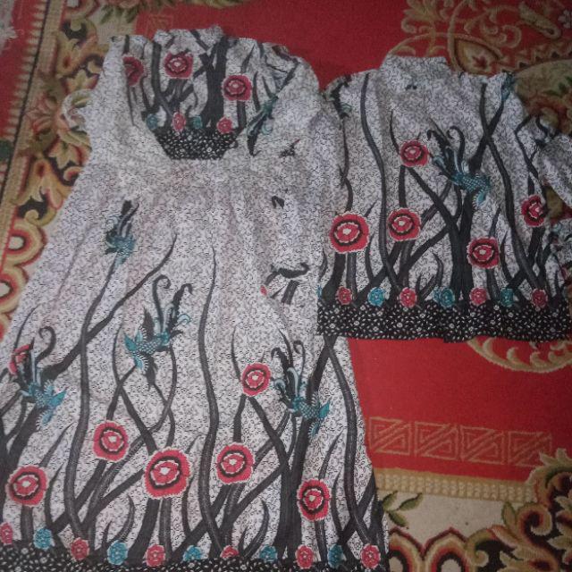 Sni Gamis Batik Sriwedari Standar Medium Super Jumbo Ld105 - 120 Cm Bumil/busui Katun Sogan Genes