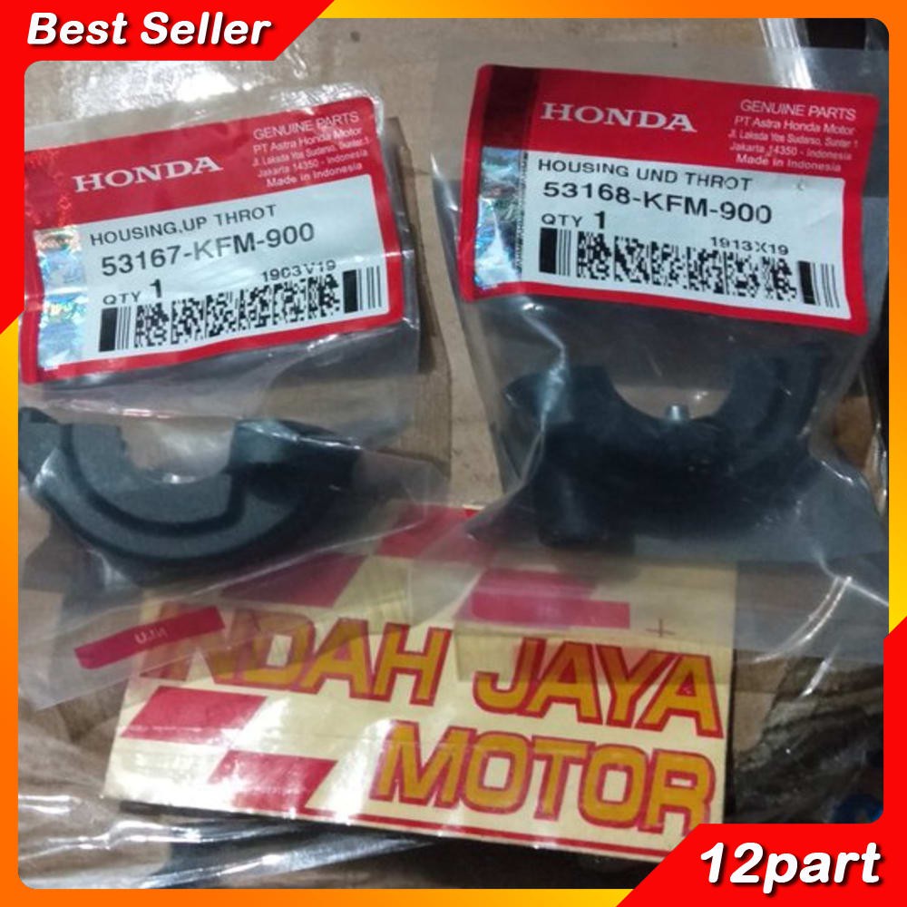 RUMAH PIPA GAS HOLDER GAS KARISMA SUPRA X 125 SUPRA X BEAT VARIO REVO DLL SET ATAS BAWAH ORIGINAL 53
