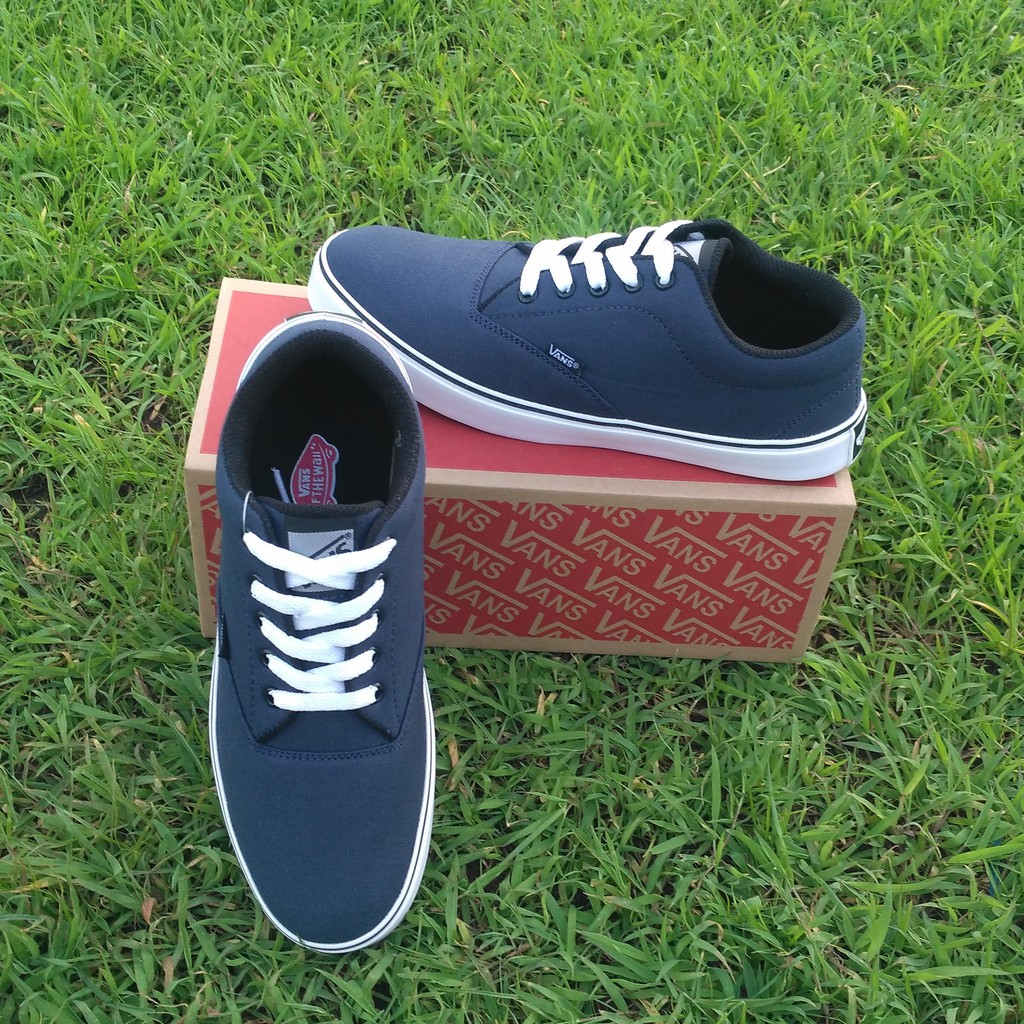 COD SEPATU VANS AUTHENTIC NAVY BLUE SEPATU KASUAL