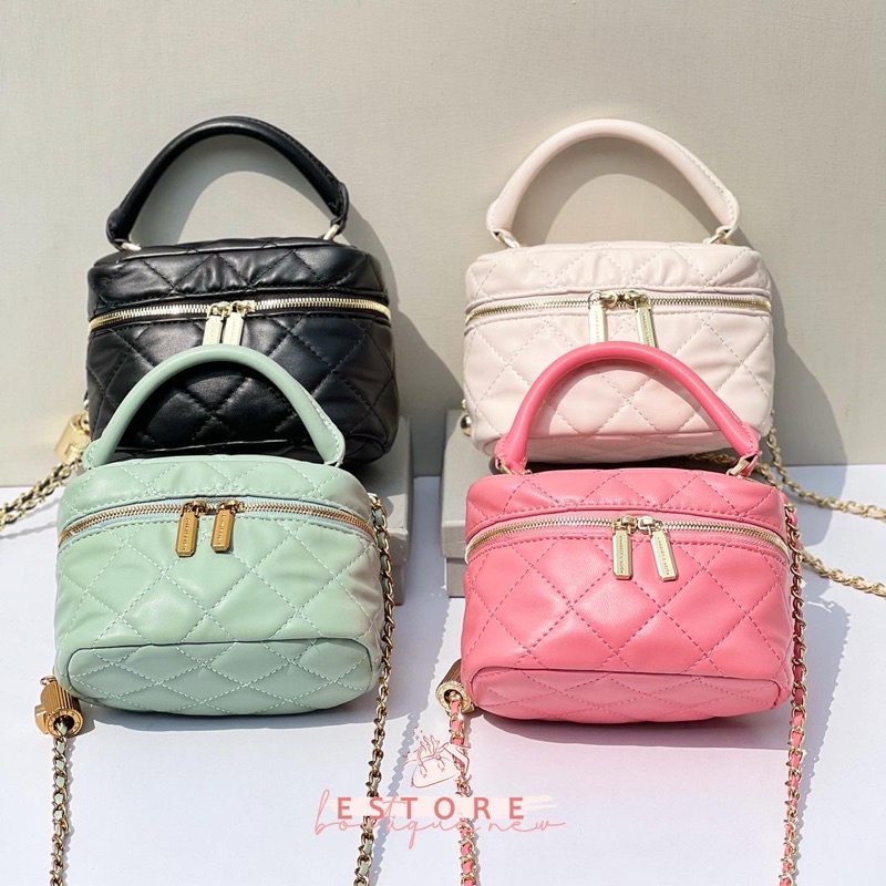 Tas Wanita Terbaru C K Vanity Quilted Bag