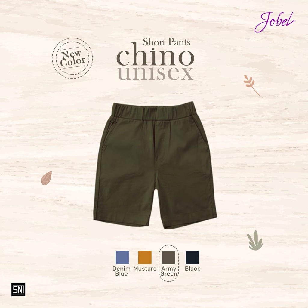 Kazel Jobel Short Pants Chino Unisex Celana Pendek Anak 0-5 Tahun