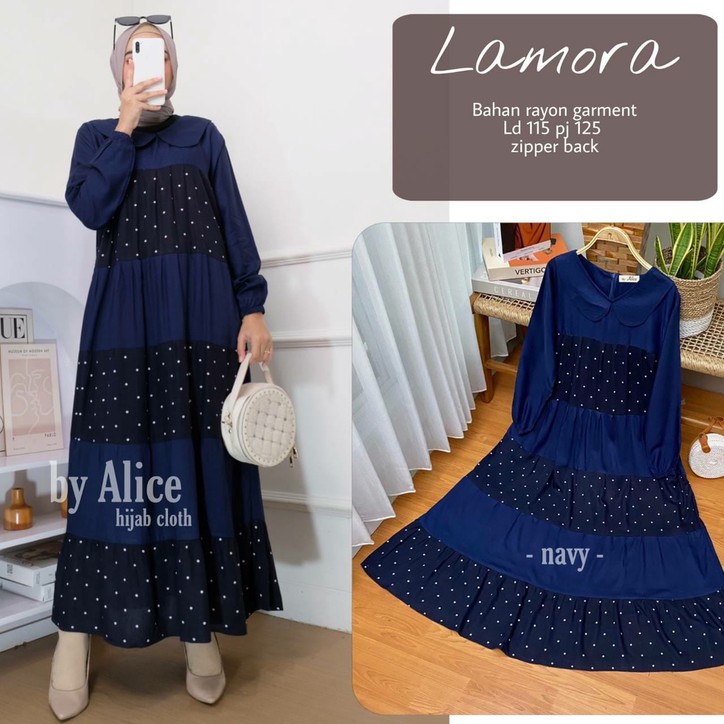 Gamis Midi All Model Matt Rayon HQ Original Alice