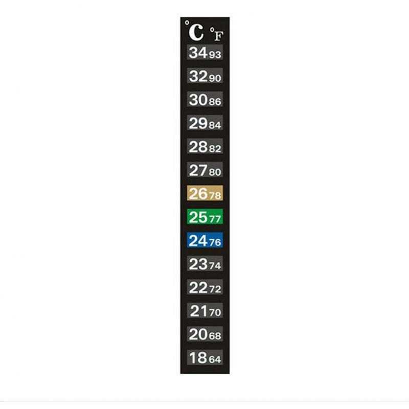 Stiker Termometer Pengukur Suhu Aquarium Temperature / Temperature Termometer Stiker Suhu Air Aquarium Ruangan / Termometer Aquarium Tempel Digital Lcd Celup Mini Terbaik Waterproof / Alat Pengukur Suhu Air Tempel Anti Air Akurat Murah Original