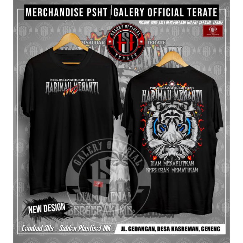 T-SHIRT HARIMAU MENANTI TERLARIS