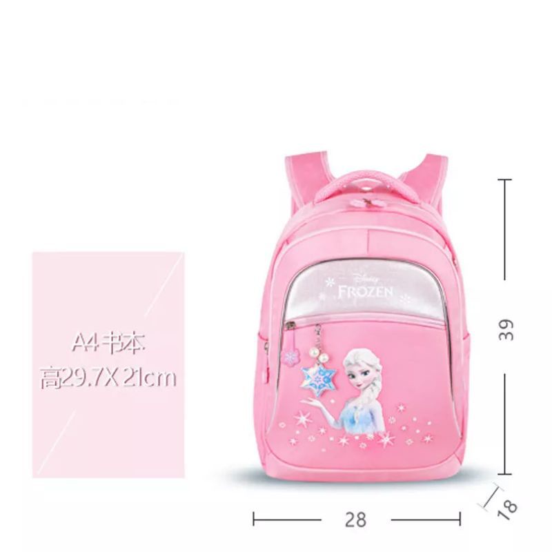 Tas Ransel Sekolah Anak Perempuan SD Karakter Elsa Frozen Murah