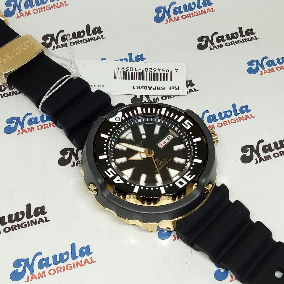 Seiko Prospex SRPA82K1 Gold IP Case Diver - Jam Tangan Pria SRPA82