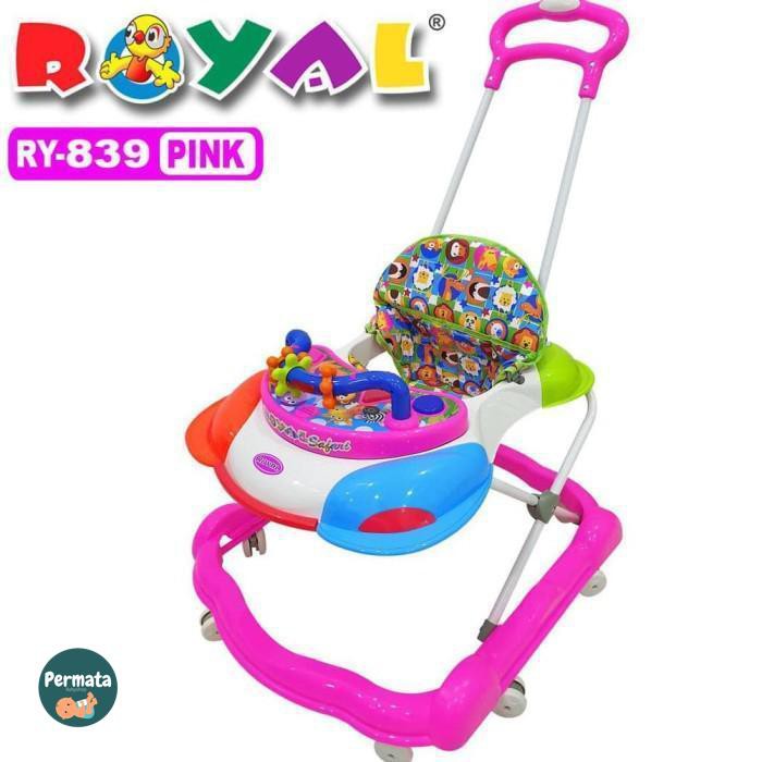 Mainan Babywalker Merk Royal Type 839