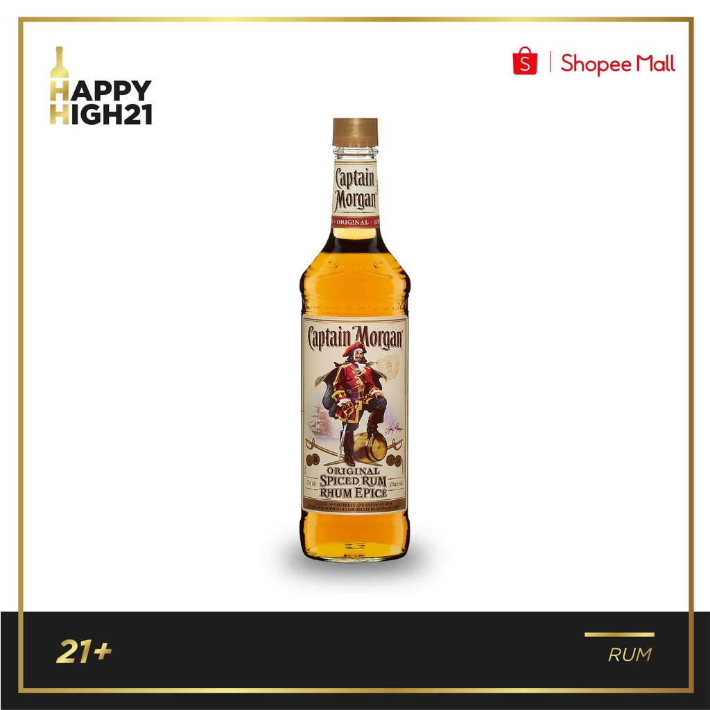 Jual Captain Morgan Spiced Gold 750ml Indonesia|Shopee Indonesia