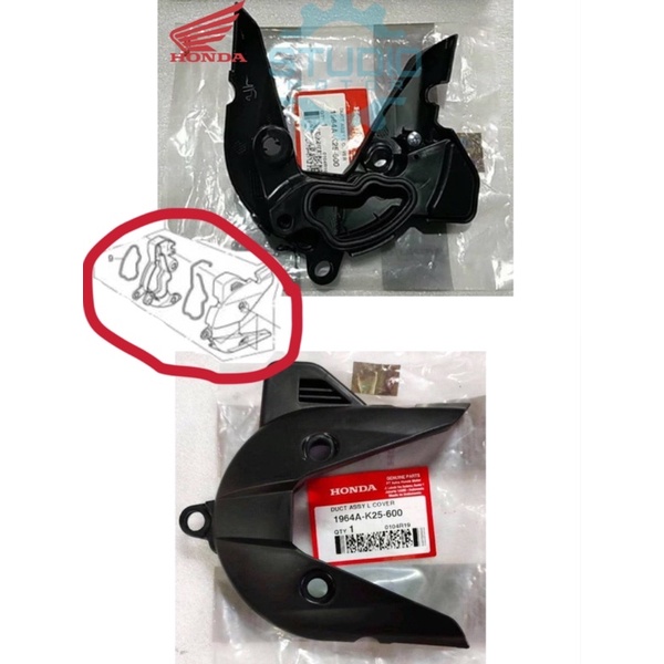 1964AK25600 Tutup CVT Cap L Cover  Beat Esp New K81 Scoopy eSP K93 1964AK25600