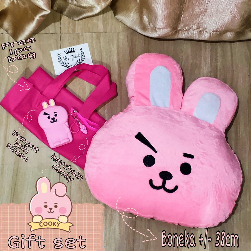 Gift set boneka COOKY / set kado boneka / hadiah kualitas terbaik