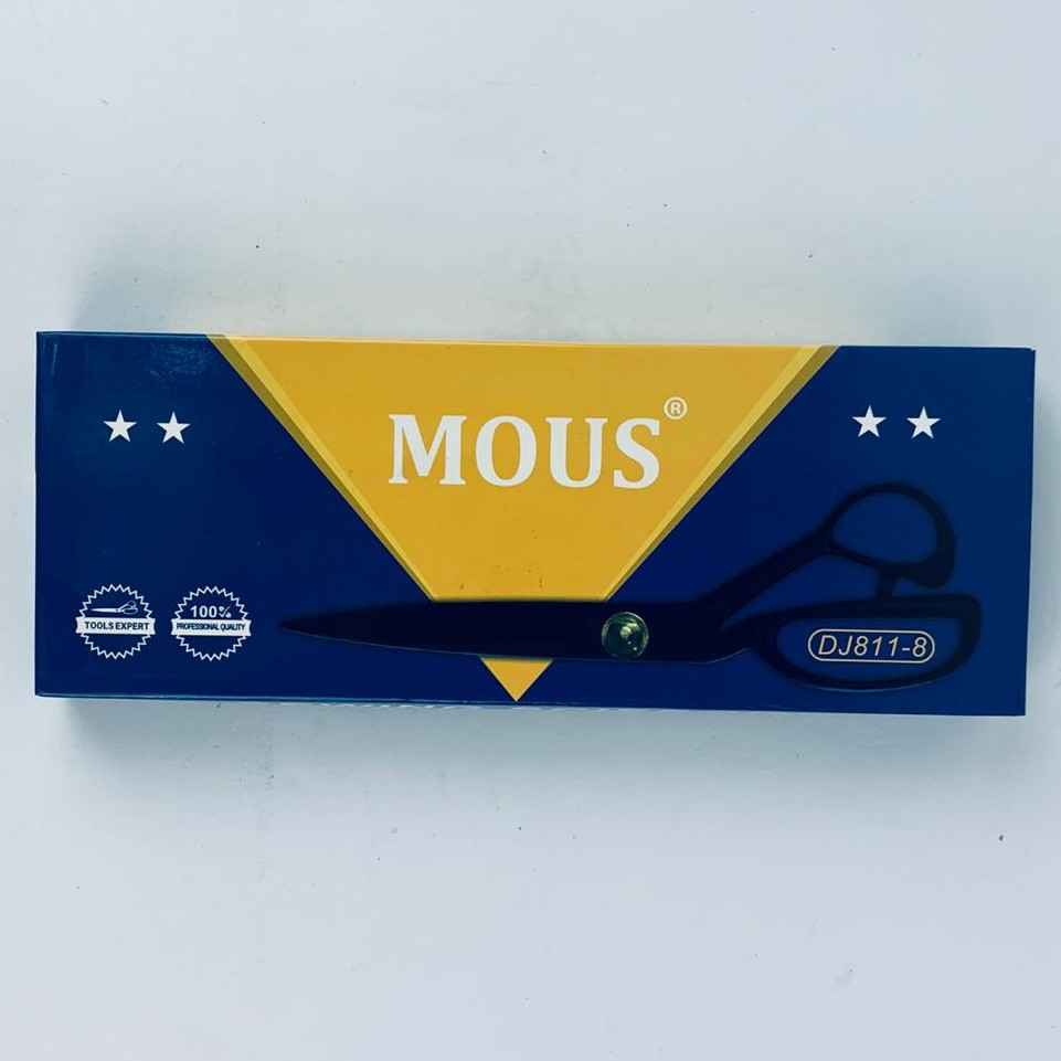 GUNTING MOUS HITAM STAINLESS 5 UKURAN SERBAGUNA