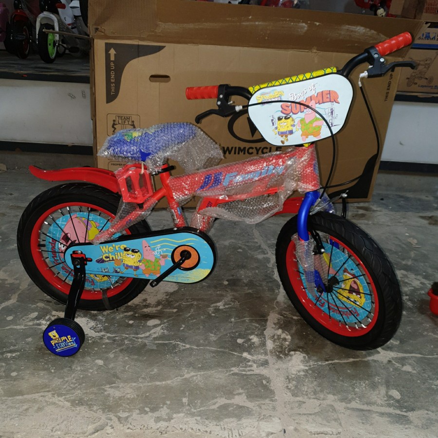 Sepeda BMX 16 inch Family SPONGEBOB SQUAREPANTS LM - 101