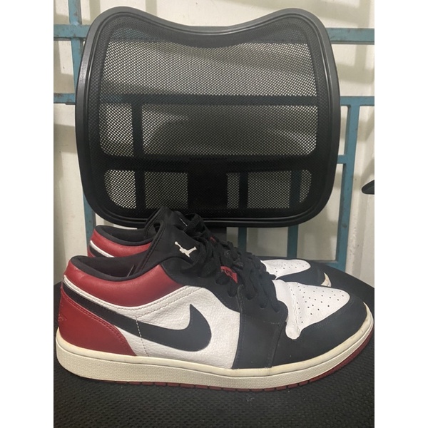 Nike air jordan 1 low black toe original second bekas