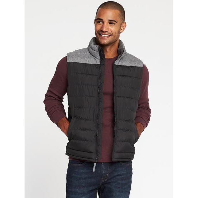 FASHION ABG DISTRO COWOK CEWEK PRIA TERBARU Rompi motor vest old navy FrostFree Vest windproof F0E6