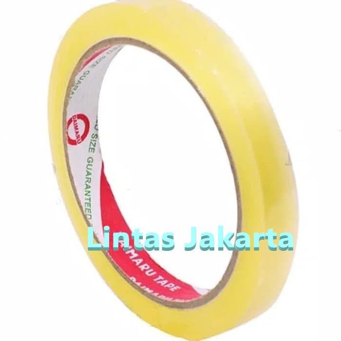 Selotip / Isolasi / Cellotape merk Daimaru ukuran 1/2x72