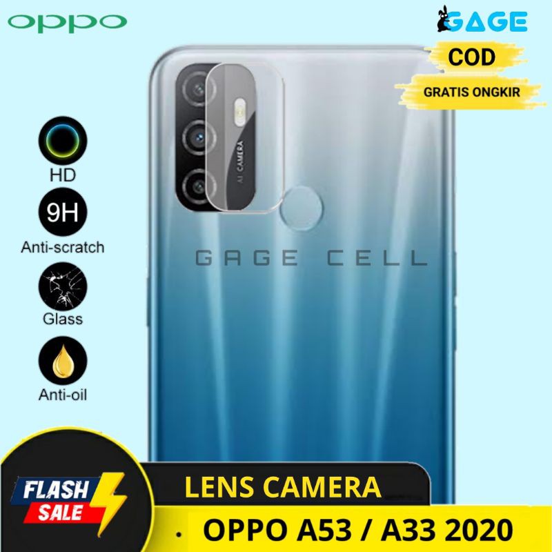 COD✅ Tempered Glass Camera Tg Antigores Kamera OPPO A53 A33 2020 Pelindung Kaca Kamera Belakang