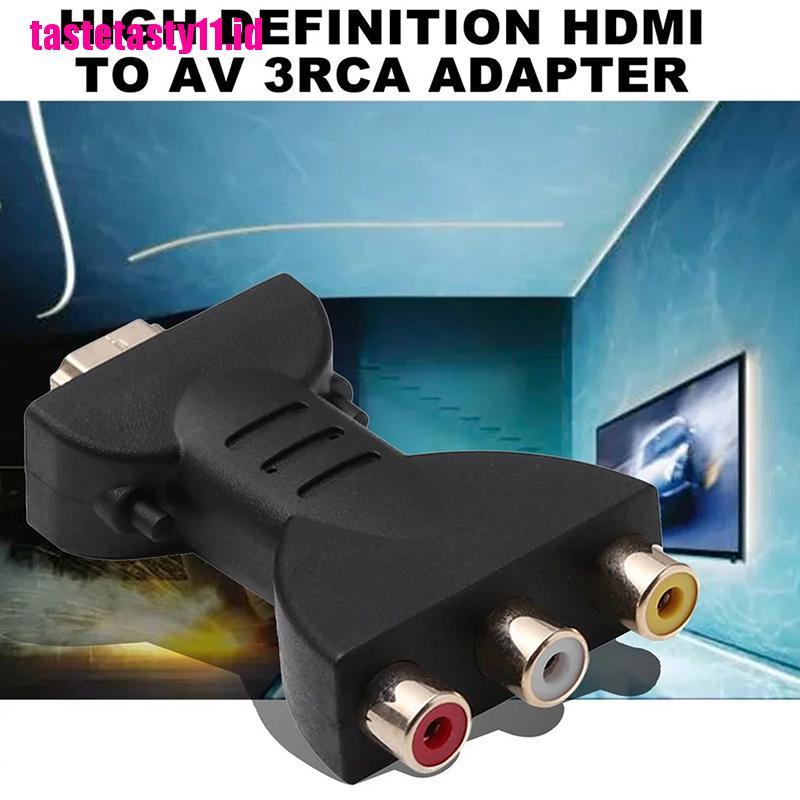 Adapter Konektor Audio Video HDMI Ke AV RCA