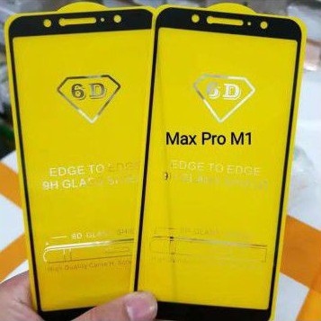 TEMPERED GLASS FULL COVER ASUS ZENFONE MAX PRO M1 / MAX PRO M2 /LIVE L1 TG FULL COVER FULL LEM