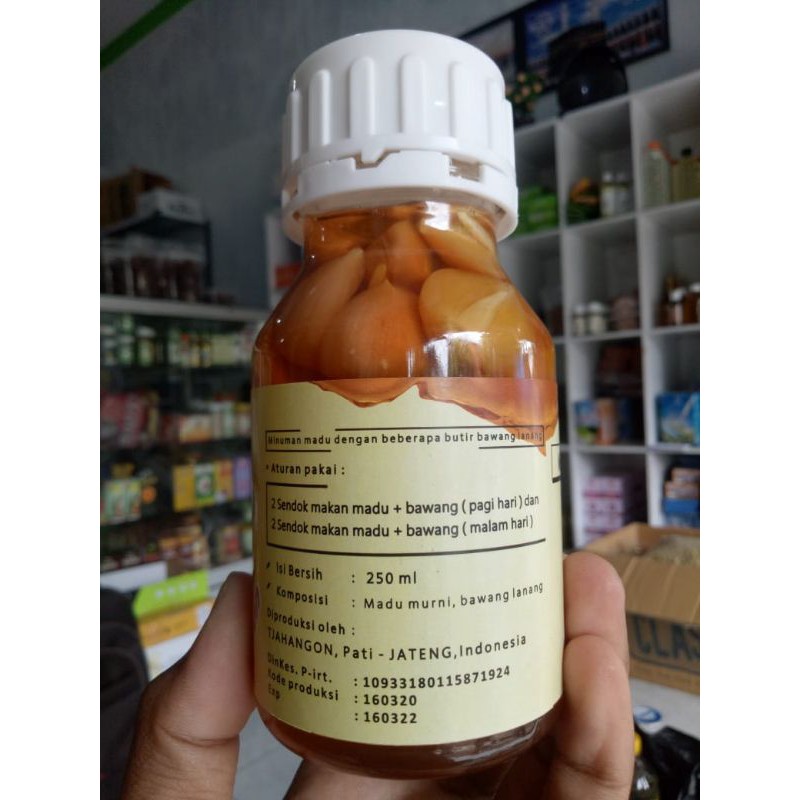 

Madu Murni dan Bawang Tunggal(Lanang) berkhasiat