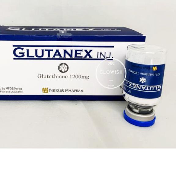☛ Glutanex & Glutaone Glutathione 1200mg | Ecer 1 Vial ♣