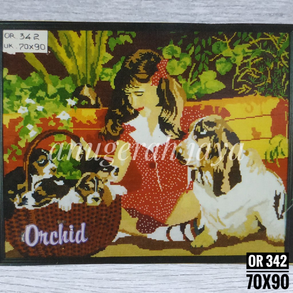 Paket Kristik Orchid Set 342