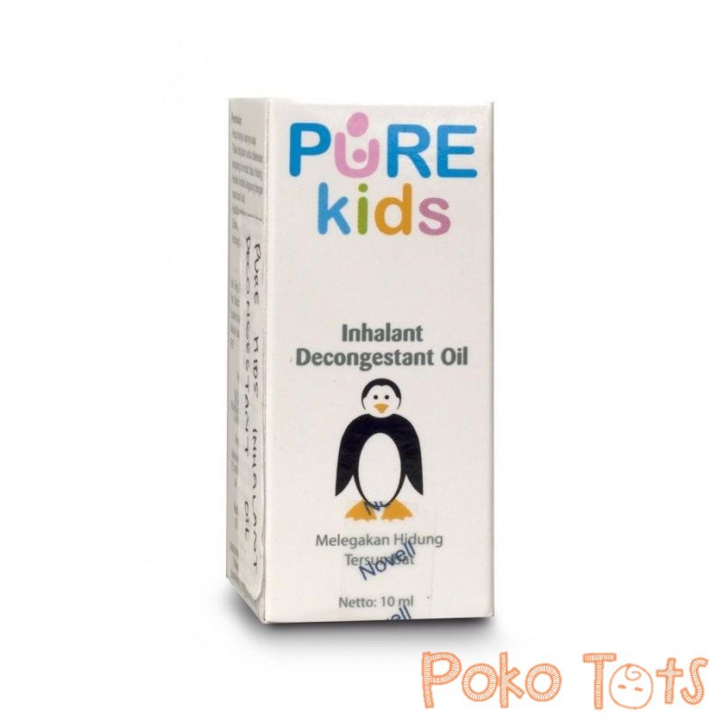 Pure Baby Kids Inhalant Decongestant Oil 10ml Pelega Hidung Tersumbat Anak Bayi-2