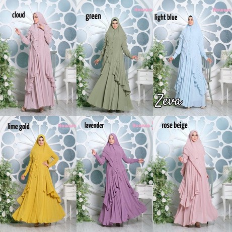 Gamis ZEVA Original  by HAWWA AIWA
