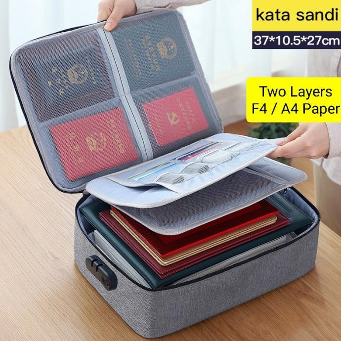 

Office & Stationery | Document Organizer | Tas Seleting Penyimpanan Sertifikat / Tas Dokumen / Tas Serbaguna | Best Seller