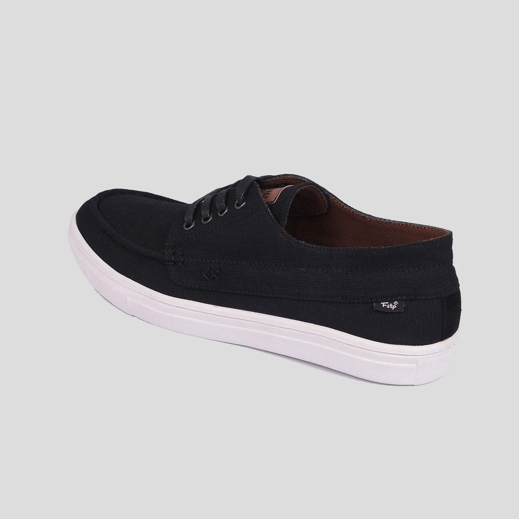 ETERNAL BLACK |ManNeedMe x FSTP| Sepatu Sneakers Pria Casual ORI