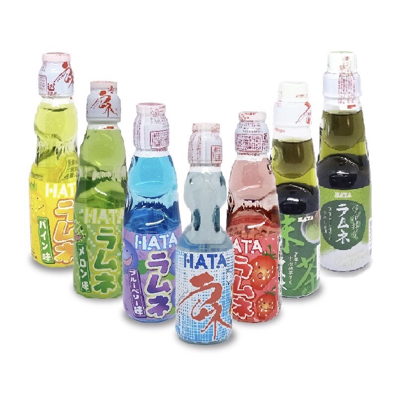 

[Ready GOSEND SBY] SOFT DRINK HATA/KIMURA/SAITO RAMUNE (MINUM SODA ASLI JEPANG) - 200 ML