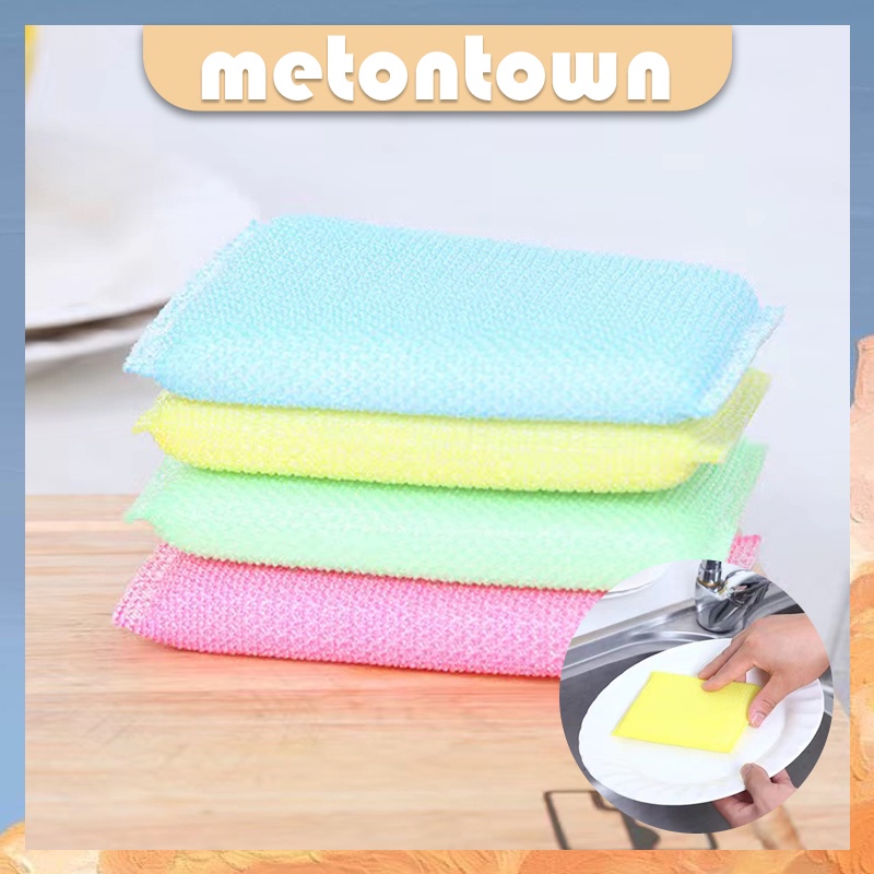 Spons Cuci Piring Warna-Warni - Spons Serbaguna - Super Magic Spons