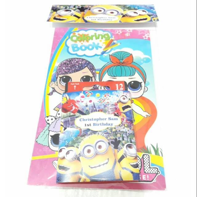 Souvenir Ultah/Bingkisan Custom Murah