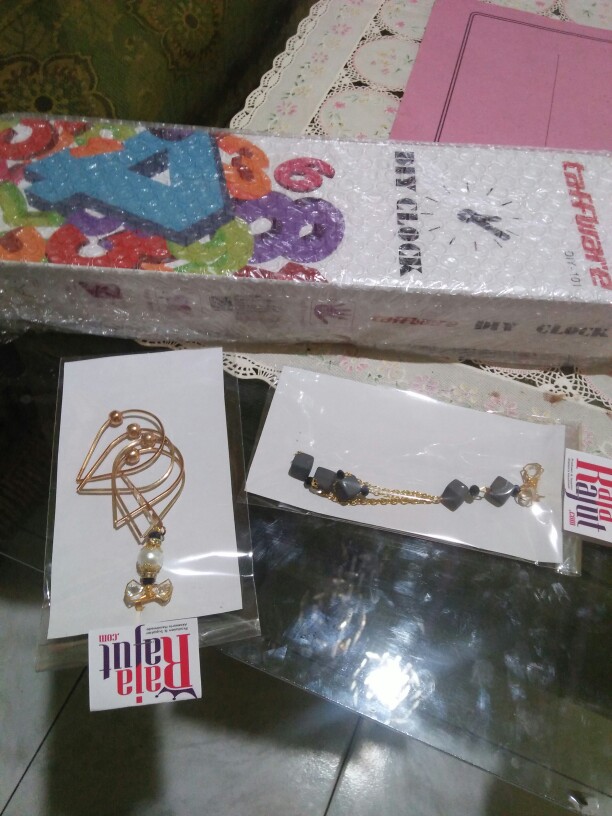 Jam Dinding Giant Diy Super Clock Diameter 80-130cm