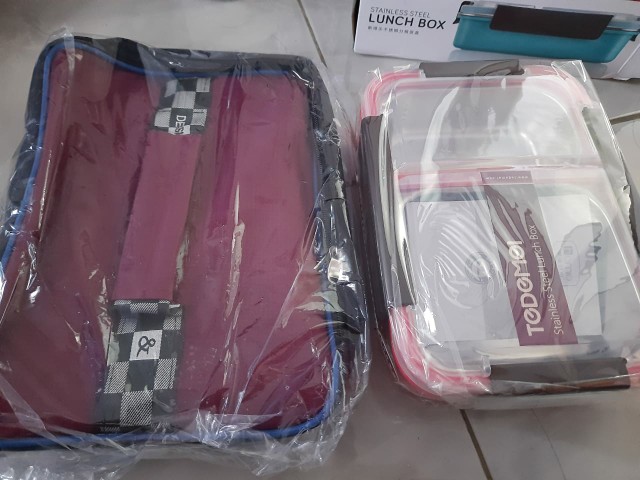 Lunch Bag Yooyee Tas Bekal Yooyee Full Foil Full Mika Uk Yooyee Besar Premium S1