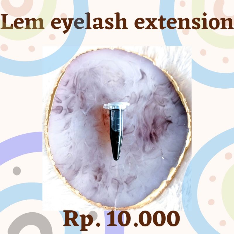 

lash Glue eyelash extension | lem eyelash extension share in bottol 0,5ml