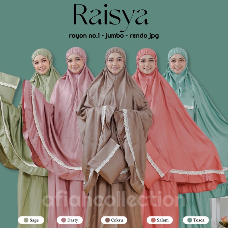 Khodija Renda | mukena renda jepang | mukena warna | mukena jumbo | mukena murah