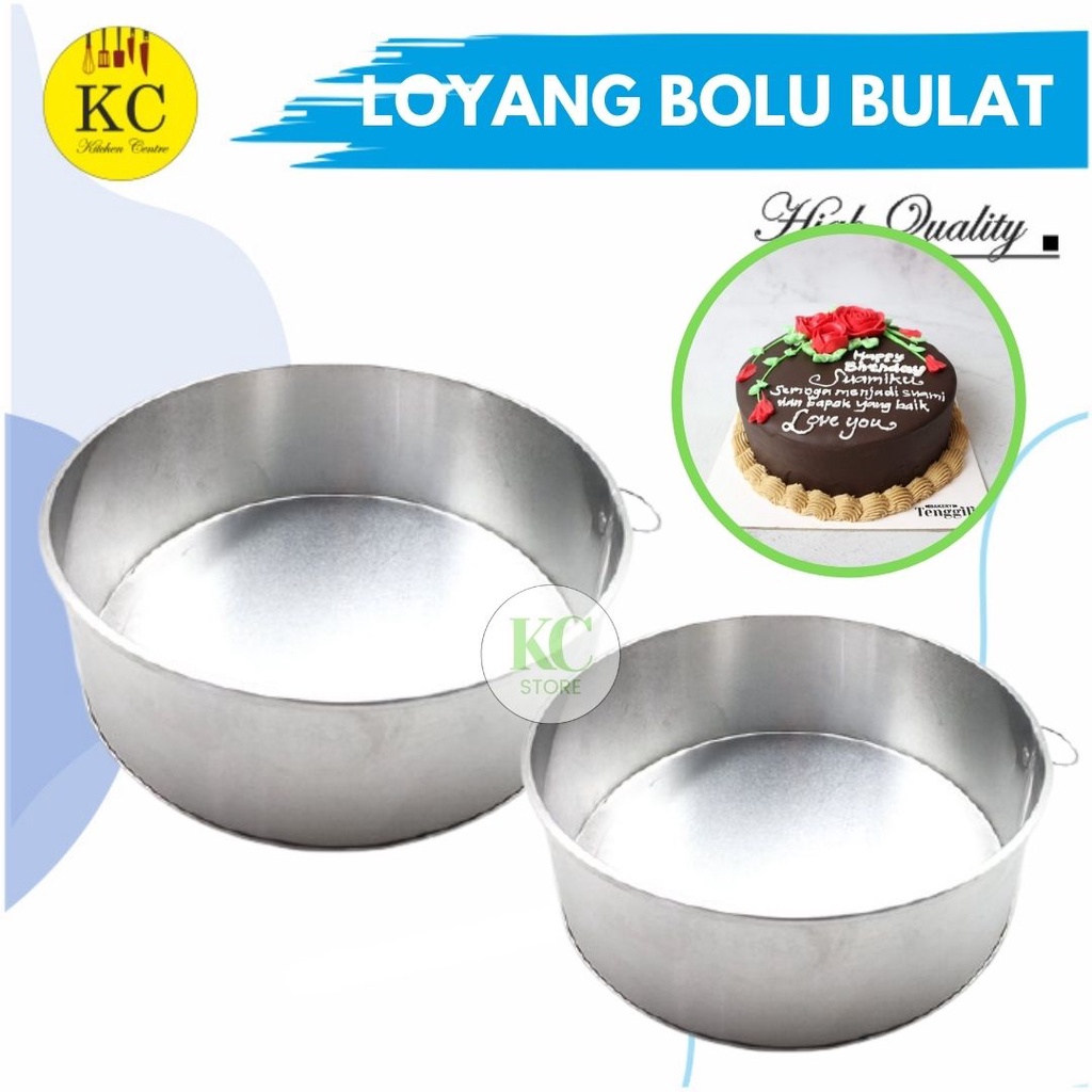 Loyang Bolu Bulat Set Loyang Kue Loyang Kue Bulat Loyang Kue Loyang