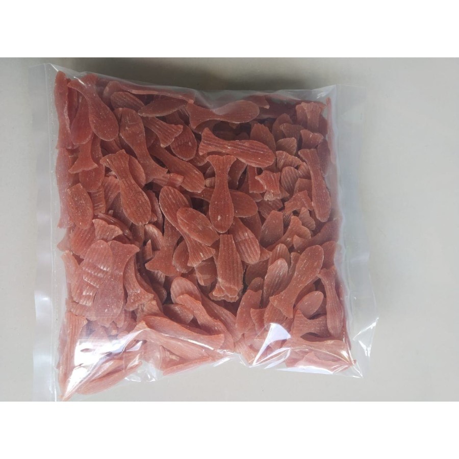 

Kerupuk Mentah - Krupuk Iwak -Krupuk Berbentuk Ikan 250 Gram Termurah