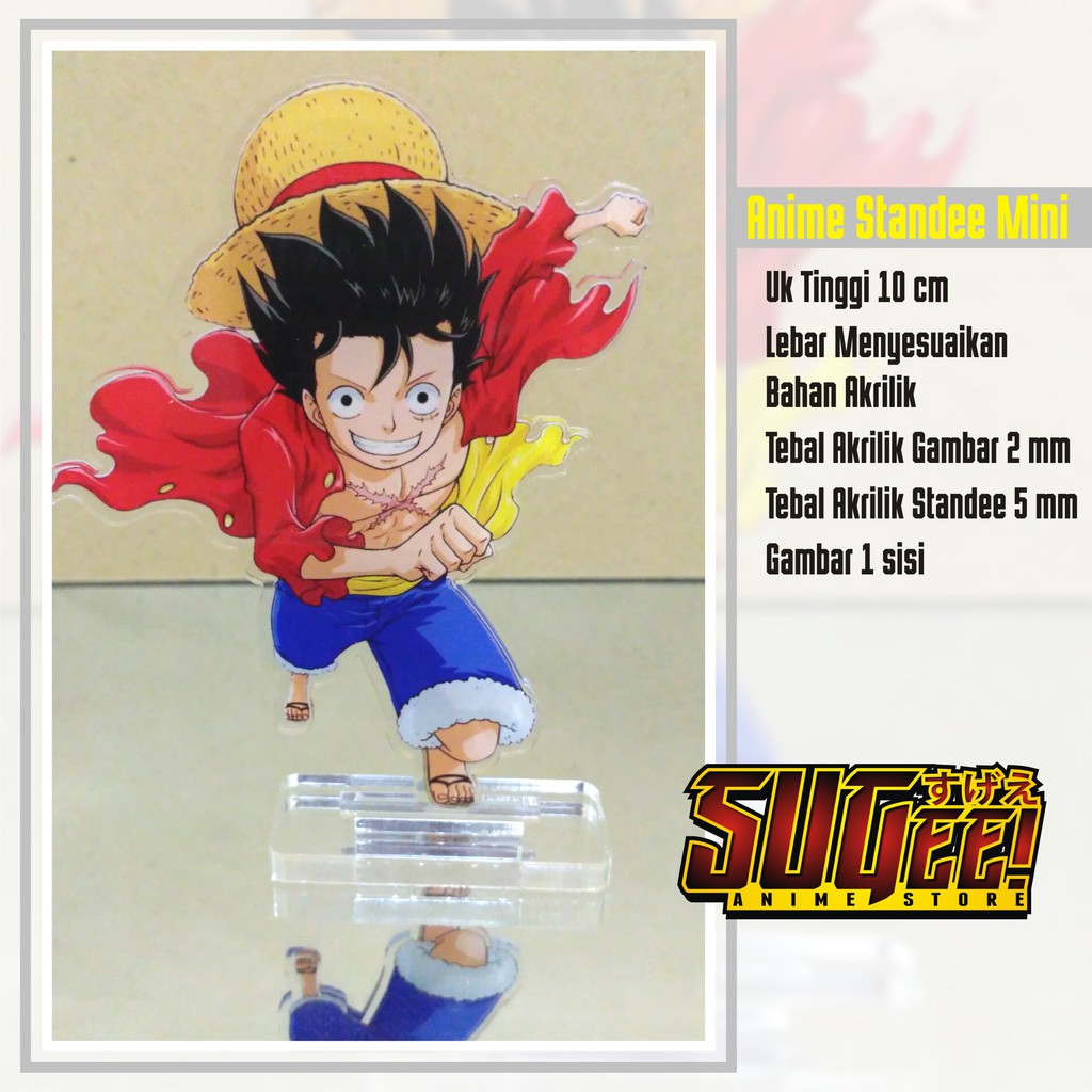 Anime Standee Mini One Piece Shopee Indonesia