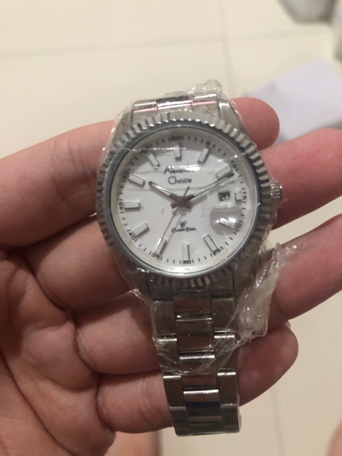 ALEXANDRE CHRISTIE AC 3007 WANITA Silver original