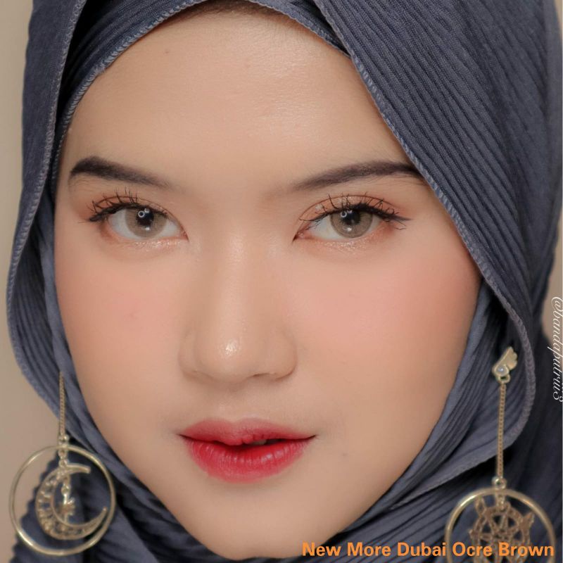 Softlens NEW MORE DUBAI OCRE BROWN MINUS -0.50 S.D -10.00